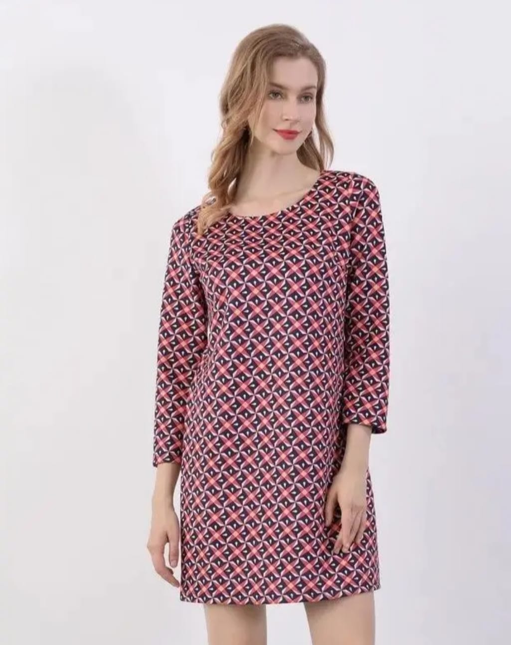 Vestido Estampado Cálido Elegance