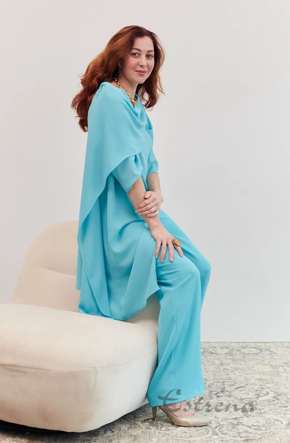 Conjunto blusón pantalón - Imagen 2