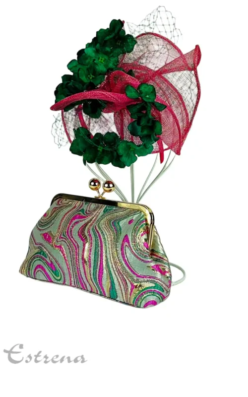 Conjunto bolso-tocado