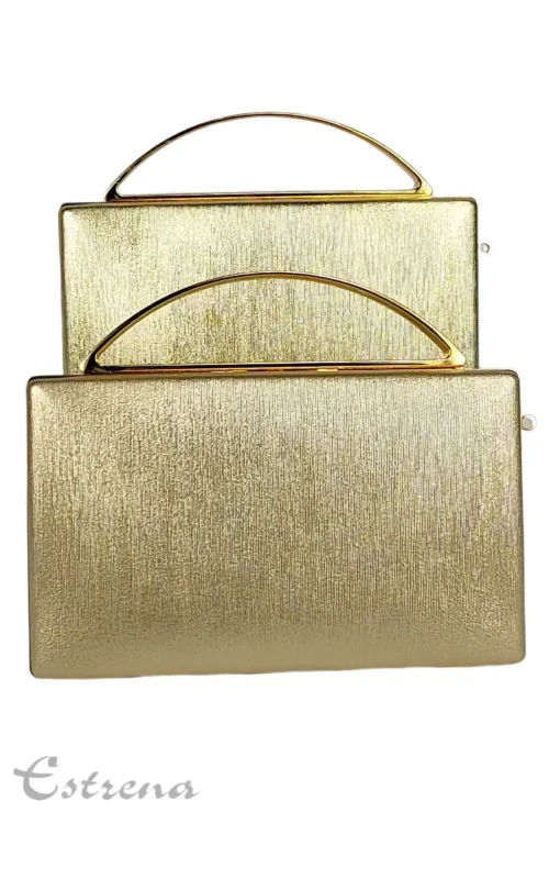 Clutch con asas semicirculares