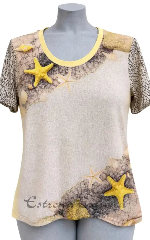 Camiseta marina