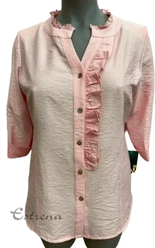 Blusa con volantes