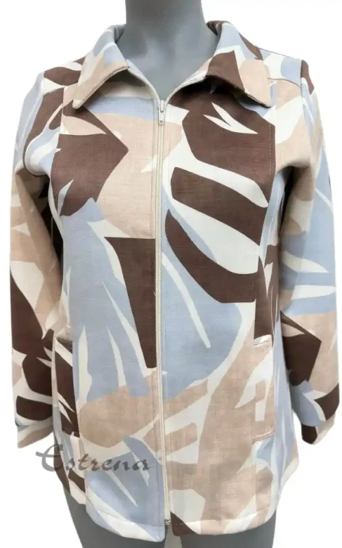 Sobrecamisa estampada