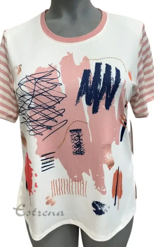 Camiseta maquillaje